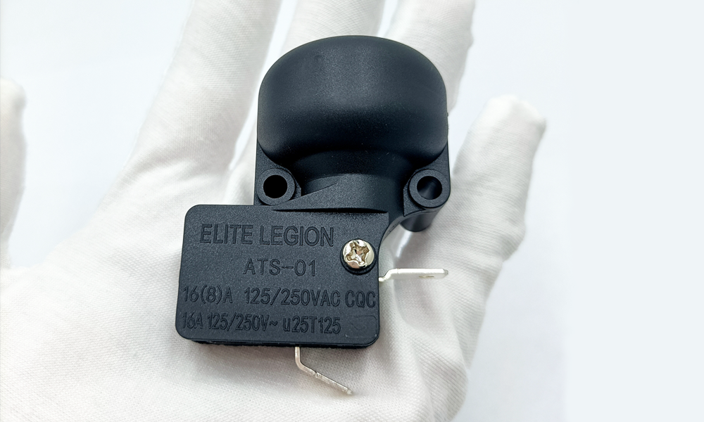 What impact does the installation position of the tip over switch have on its function?