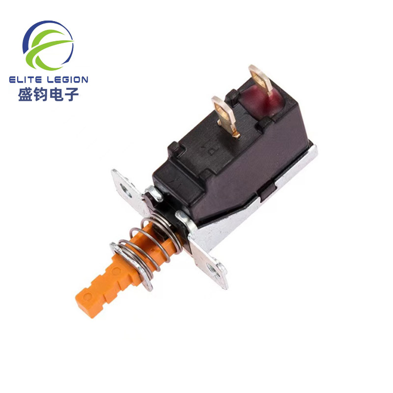 Unlocking and Self Locking Push Switch